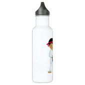 Gepersonaliseerde Karate Boy Waterfles (Links)