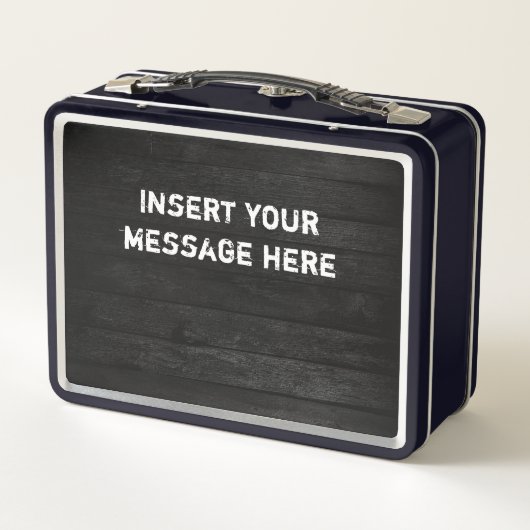 Gepersonaliseerde Karate Lunchbox (Achterkant)