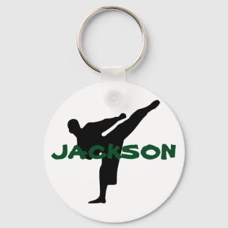 Gepersonaliseerde Karate Sleutelhanger
