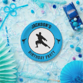 Gepersonaliseerde Karate / Taekwondo / Judo Verjaa Papieren Bordje (Feest)