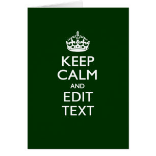 Gepersonaliseerde KEEP CALM EN tekst aanpassen op