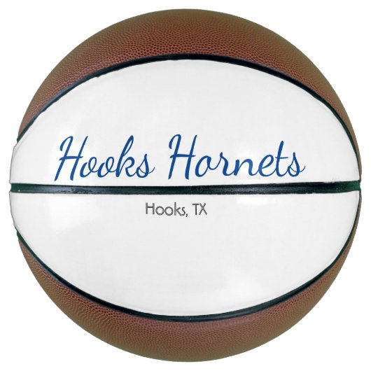 Gepersonaliseerde Keepsake basketbal (Voorkant)
