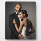 Gepersonaliseerde Keepsake Bruiloft of Verloving F Fotoplaat (Voorkant)