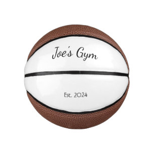 Gepersonaliseerde Keepsake Mini Basketball Basketbal