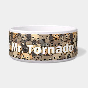 Gepersonaliseerde Keramische Pet Bowl Voerbakje