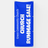 Gepersonaliseerde Kerk Rummage Sale! Banner (Verticaal)