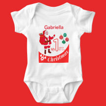 Gepersonaliseerde Kerst Baby "Mijn 1e Kerstmis"