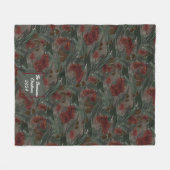 Gepersonaliseerde kerst fleece deken (Voorkant (Horizontaal))