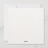 Gepersonaliseerde kerst Kaart voor koppels (Achterkant)