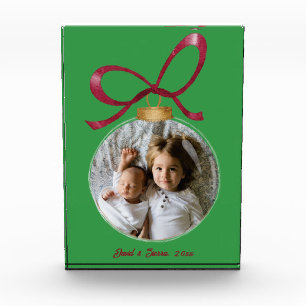 Gepersonaliseerde kerst Keepsake Fotoblokken