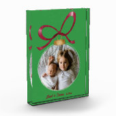 Gepersonaliseerde kerst Keepsake Fotoblokken (Links)