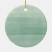 Gepersonaliseerde kerst-kerstversiering keramisch ornament (Achterkant)