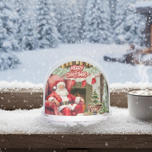 Gepersonaliseerde Kerst met Familiefoto en Naam Sneeuwbol