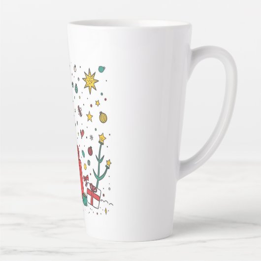 gepersonaliseerde kerst mok (Rechts)