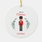 Gepersonaliseerde kerst ornament aangepaste kerst (Voorkant)