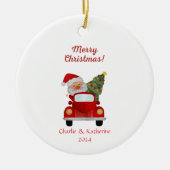 Gepersonaliseerde kerst ornament aangepaste kerst (Voorkant)