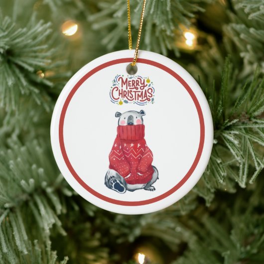 Gepersonaliseerde kerst ornament aangepaste kerst (Boom)