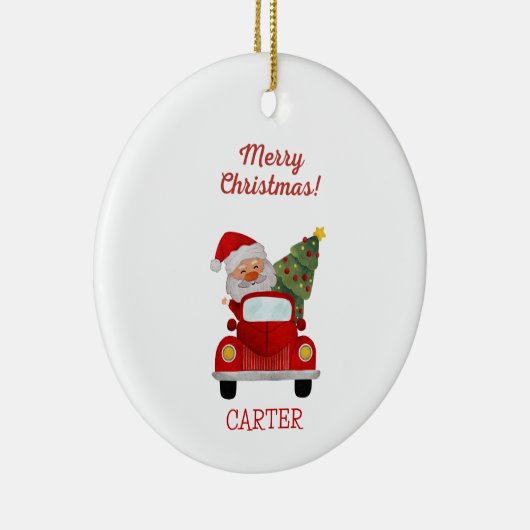 Gepersonaliseerde kerst ornament aangepaste kerst  (Rechts)