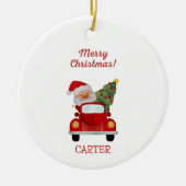 Gepersonaliseerde kerst ornament aangepaste kerst (Voorkant)