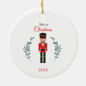 Gepersonaliseerde kerst ornament aangepaste kerst  (Achterkant)
