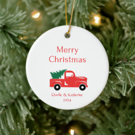 Gepersonaliseerde kerst ornament aangepaste kerst