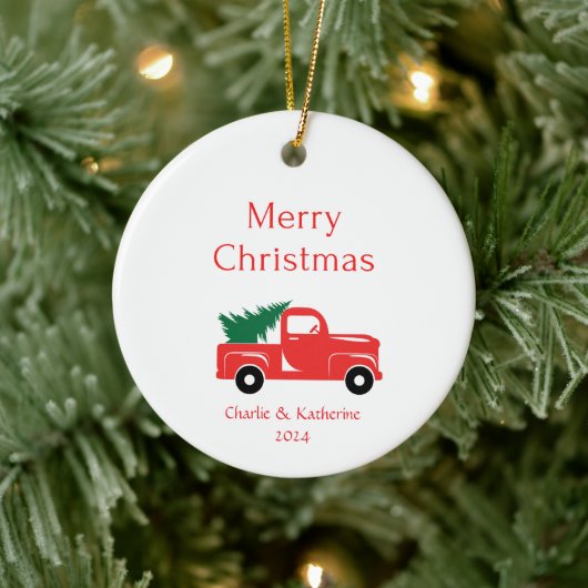 Gepersonaliseerde kerst ornament aangepaste kerst  (Boom)