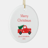 Gepersonaliseerde kerst ornament aangepaste kerst  (Rechts)