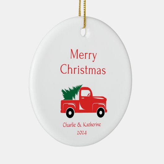 Gepersonaliseerde kerst ornament aangepaste kerst  (Rechts)