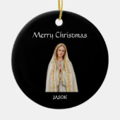 Gepersonaliseerde kerst ornament aangepaste kerst (Voorkant)