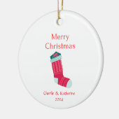Gepersonaliseerde kerst ornament aangepaste kerst (Links)