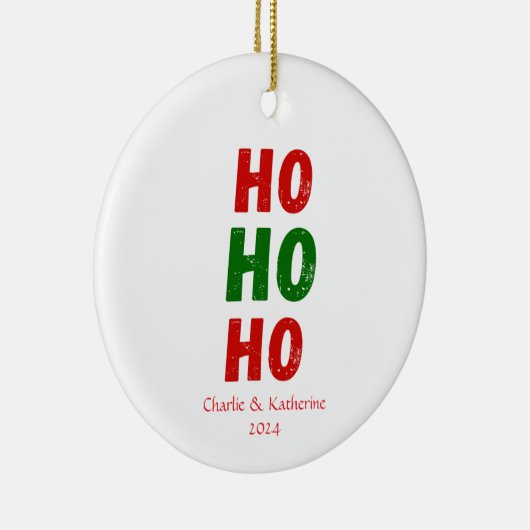 Gepersonaliseerde kerst ornament aangepaste kerst  (Rechts)