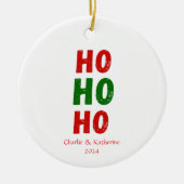 Gepersonaliseerde kerst ornament aangepaste kerst (Voorkant)