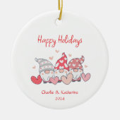 Gepersonaliseerde kerst ornament aangepaste kerst  (Voorkant)