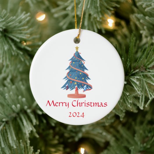 Gepersonaliseerde kerst ornament aangepaste kerst (Boom)