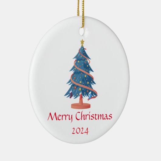 Gepersonaliseerde kerst ornament aangepaste kerst (Rechts)
