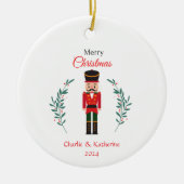 Gepersonaliseerde kerst ornament aangepaste kerst (Voorkant)