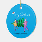Gepersonaliseerde kerst ornament aangepaste kerst (Links)