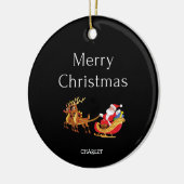 Gepersonaliseerde kerst ornament aangepaste kerst  (Links)