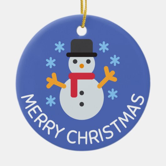 Gepersonaliseerde kerst ornament aangepaste kerst  (Voorkant)