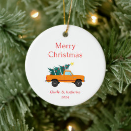 Gepersonaliseerde kerst ornament aangepaste kerst