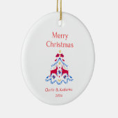 Gepersonaliseerde kerst ornament aangepaste kerst  (Rechts)