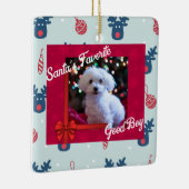 Gepersonaliseerde kerst ornament huisdier eigenare (Rechts)