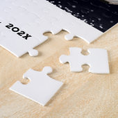 gepersonaliseerde kerst voetbal legpuzzel (Zijkant)