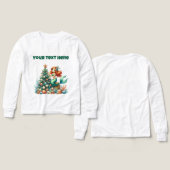 Gepersonaliseerde Kerst Zeemeermin Kinderen (Voorkant /achterkant)