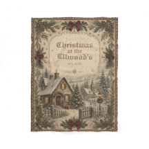 Gepersonaliseerde kerstdecoratie met familienaam i