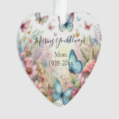 Gepersonaliseerde kerstherdenkingsornament ornament (voorkant)