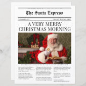 Gepersonaliseerde kerstkrant (Voorkant / Achterkant)