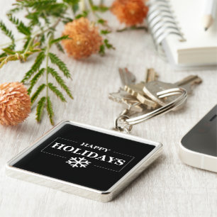 Gepersonaliseerde Kerstmis Gelukkige Vakantie Aang Sleutelhanger