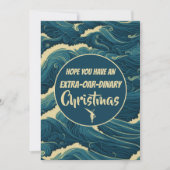 Gepersonaliseerde kerstroei kaart (Voorkant)