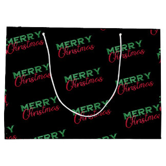 Gepersonaliseerde kersttas, kerstfeest groot cadeauzakje